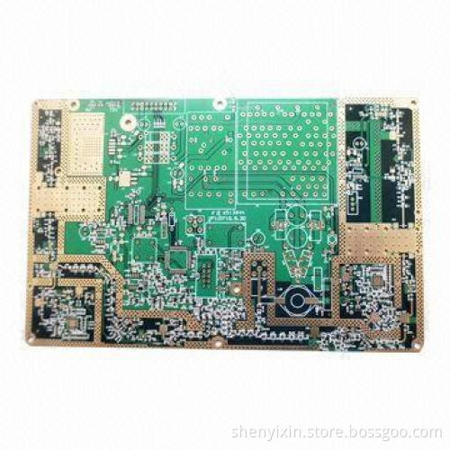 Multilayer PCB with Immersion Gold Surface Finishing and 1.6mm Board Thickness